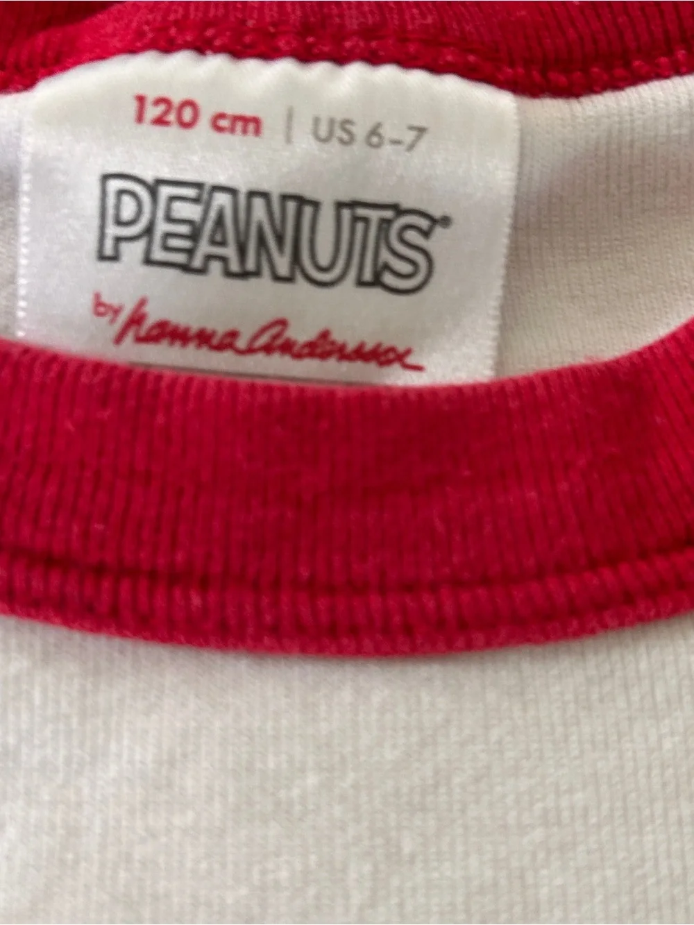 6/7 Hanna Andersson Snoopy Short PJ Set